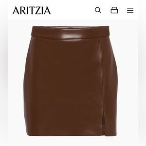 Aritzia patio mini skirt